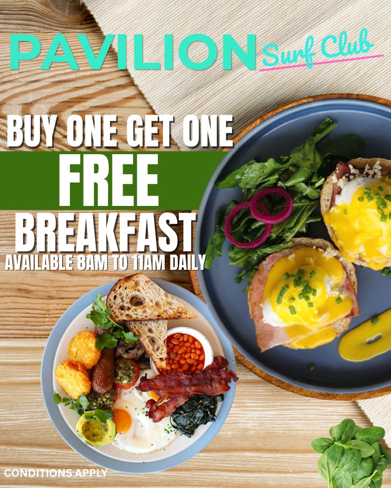 New Breakfast Menu at Pavilion Surf Club